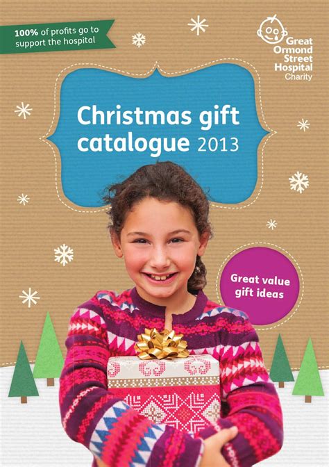 charity christmas catalogues.